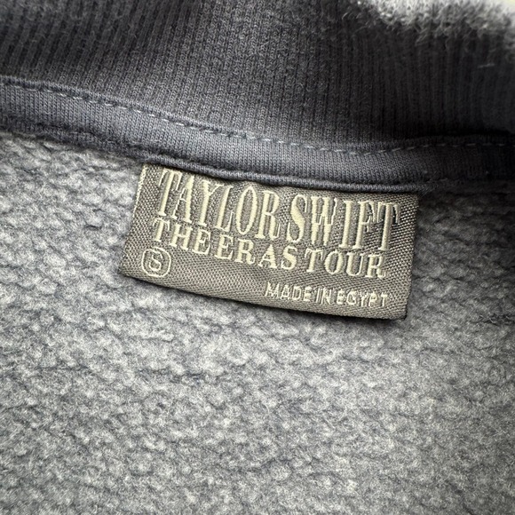 Taylor Swift The Eras Tour Sweatshirt Small Blue Crewneck Concert Merch - Picture 7 of 9